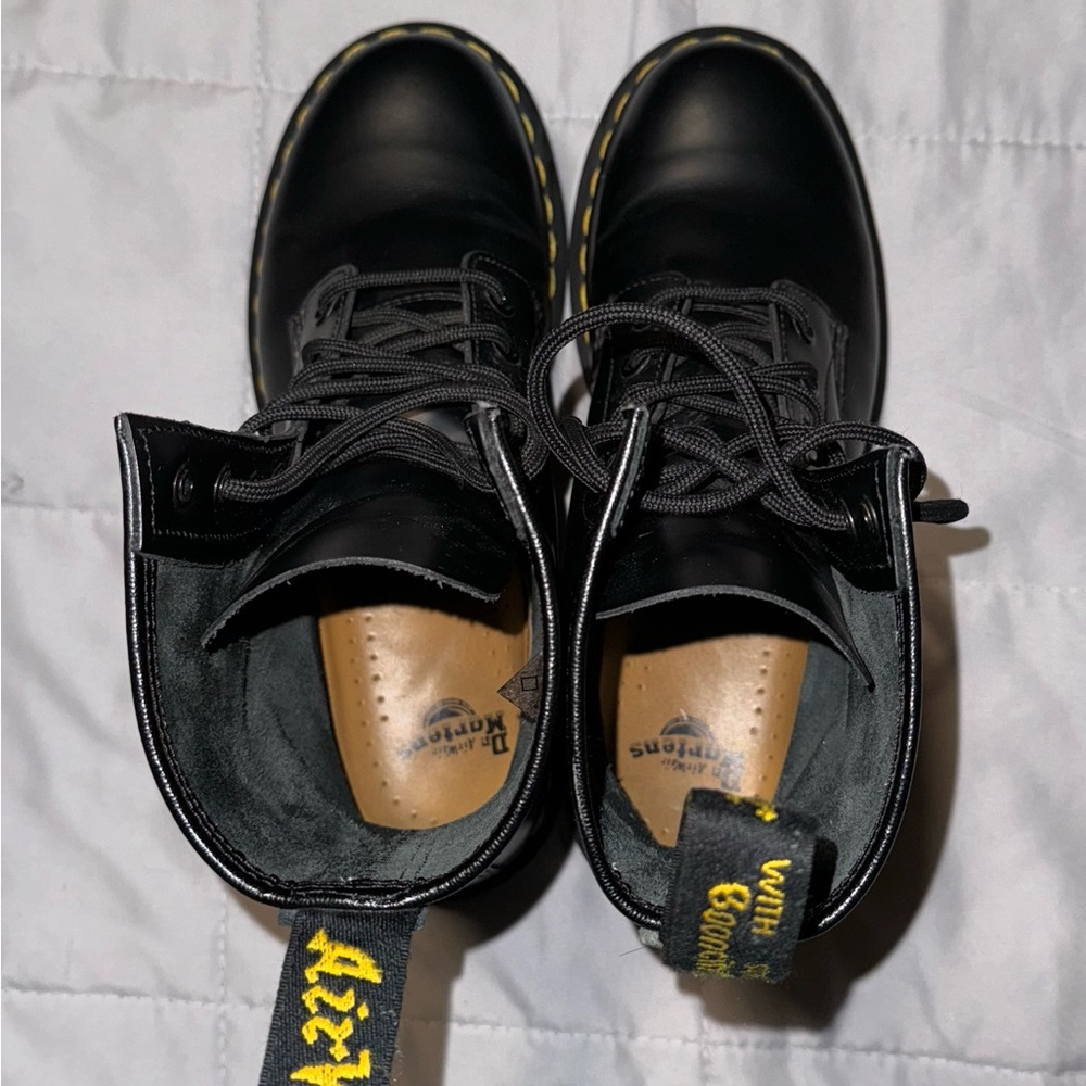 Doc Martens. Size 8 in women’s.